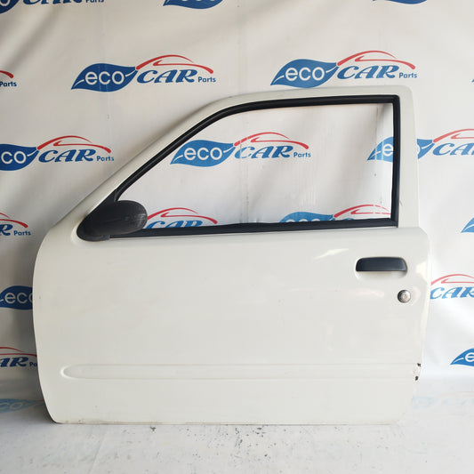 Weiße linke Vordertür Fiat 600 2001 ecoAC6620
