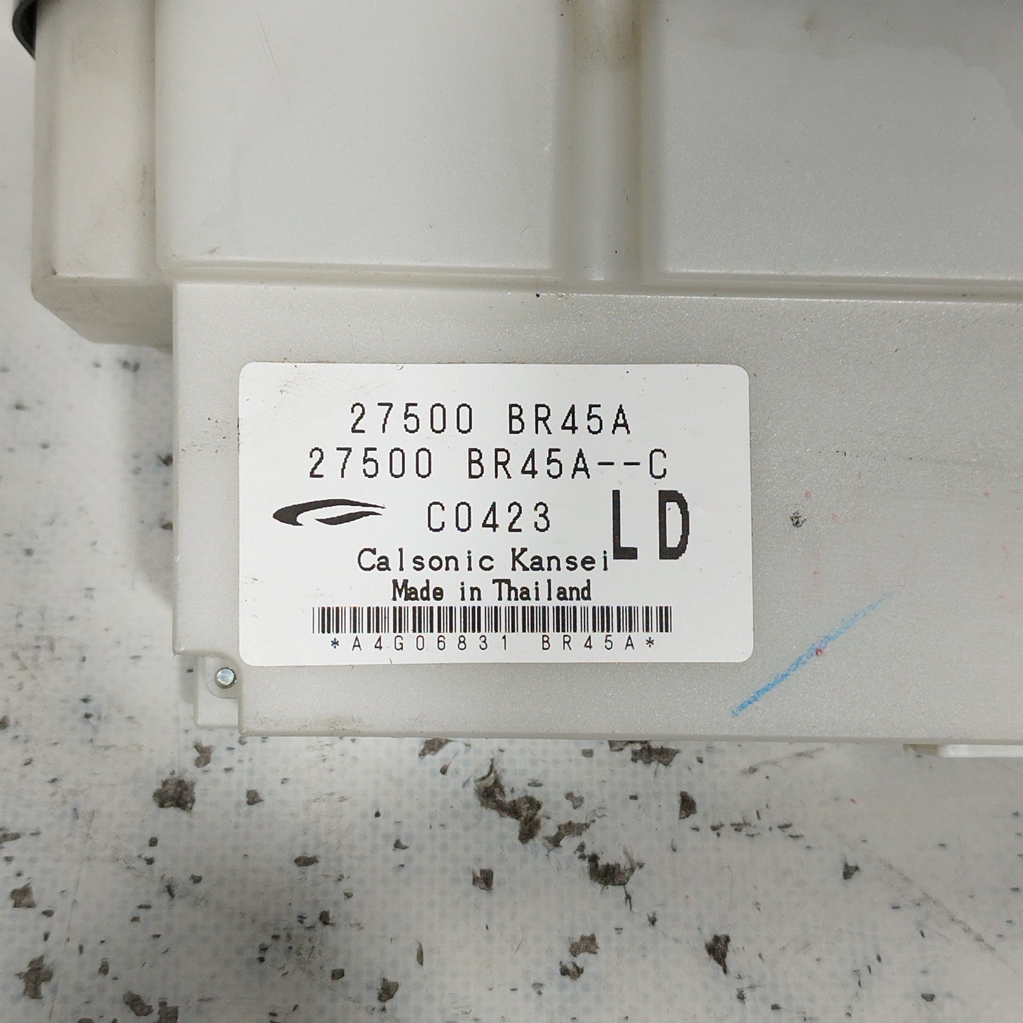 Pulsantiera A/C Nissan Qashqai 2010 codice: 27500BR45A ecoAC6629