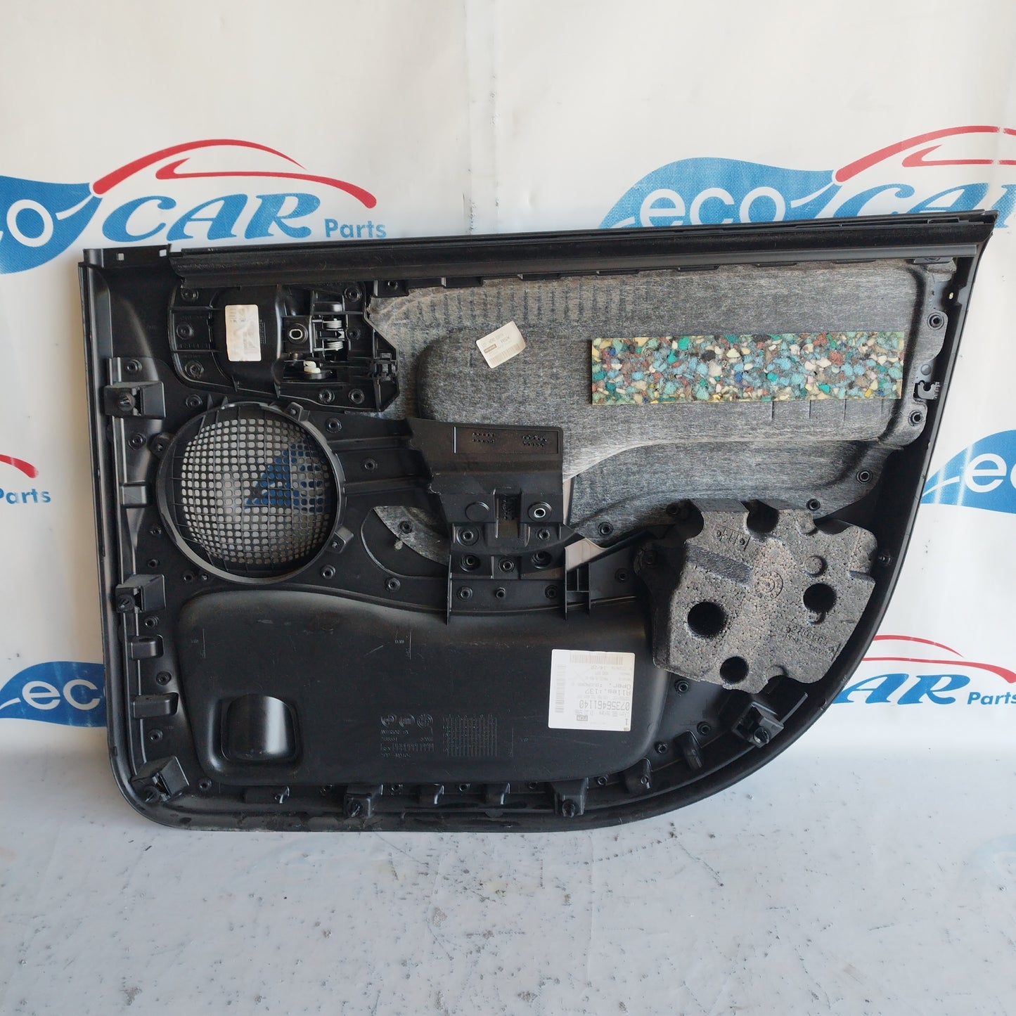 Pannello porta anteriore sx nero Fiat New Panda 2015 ecoAC6634