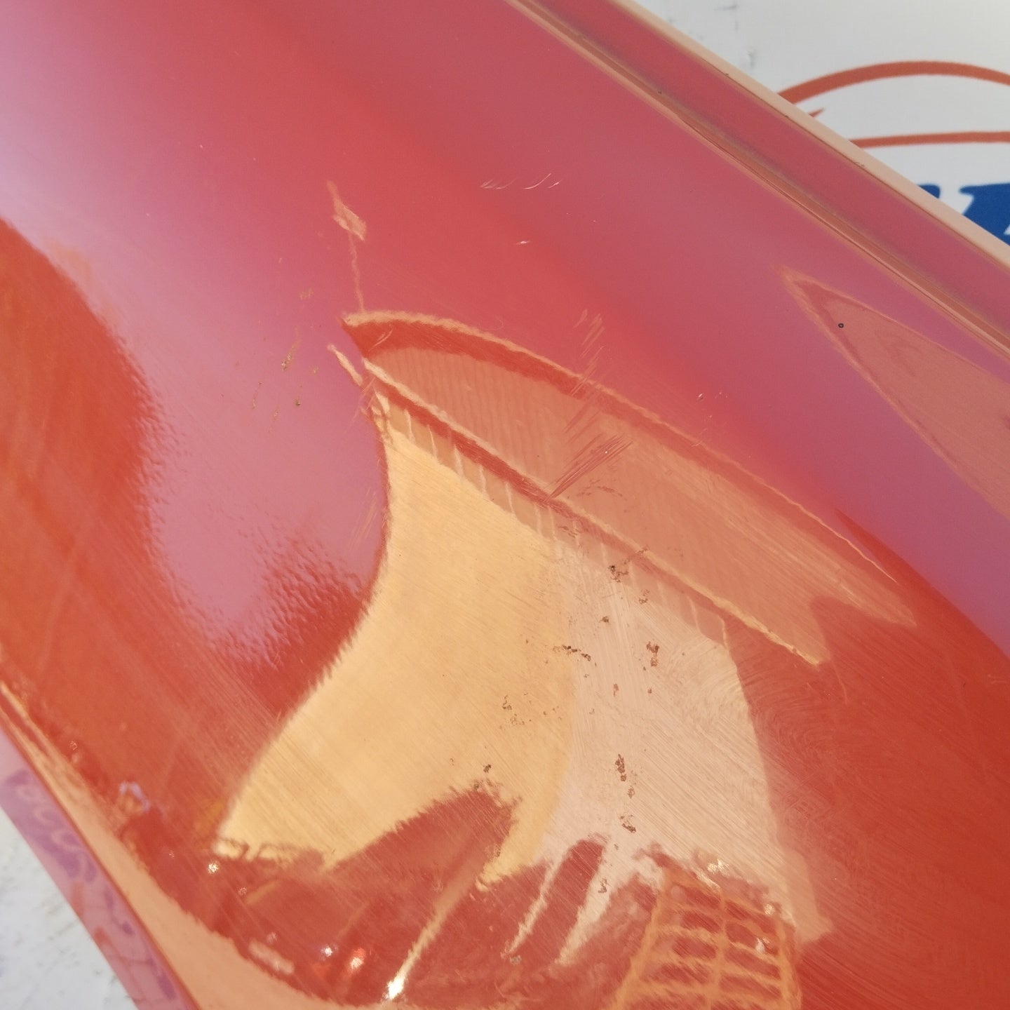 Red right fender Lancia Ypsilon 2013 ecoAG4024