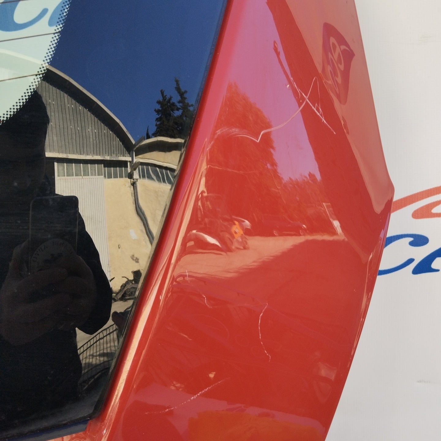 Portellone rosso Lancia Ypsilon 2013 ecoAG4025