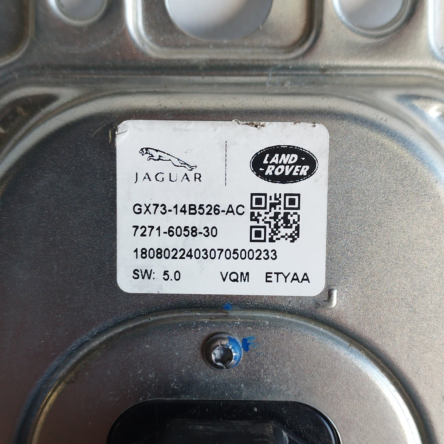 Fuel control unit Jaguar F-pace 2018 code: GXT3-14B526-AC ecoAC6640