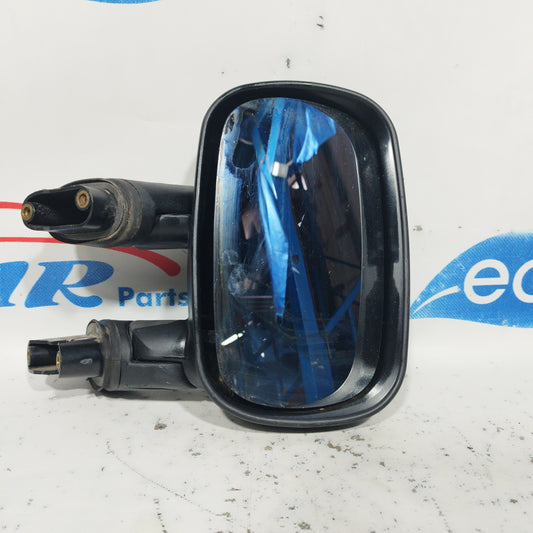 Schwarzer, manueller Außenspiegel vorne rechts für Fiat Doblò 2005 ecoAC6655