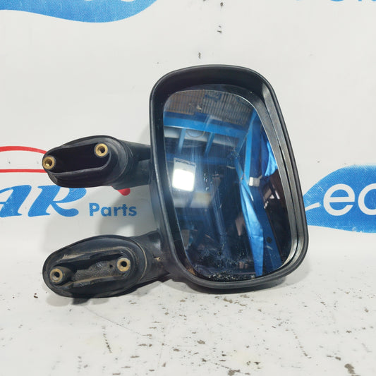 Schwarzer, manueller Außenspiegel vorne rechts für Fiat Doblò 2005 ecoAC6656