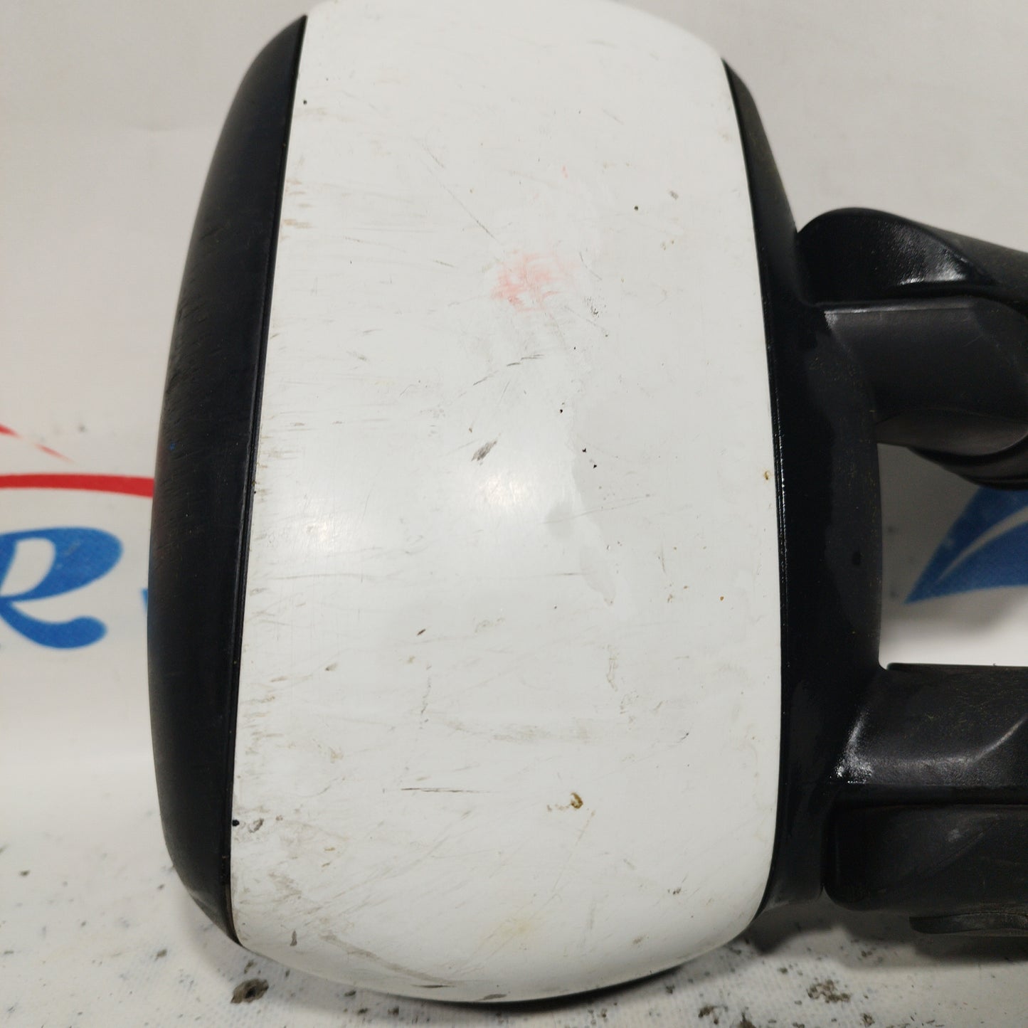 White front right electric mirror Fiat Doblò 2005 5 wires ecoAC6657