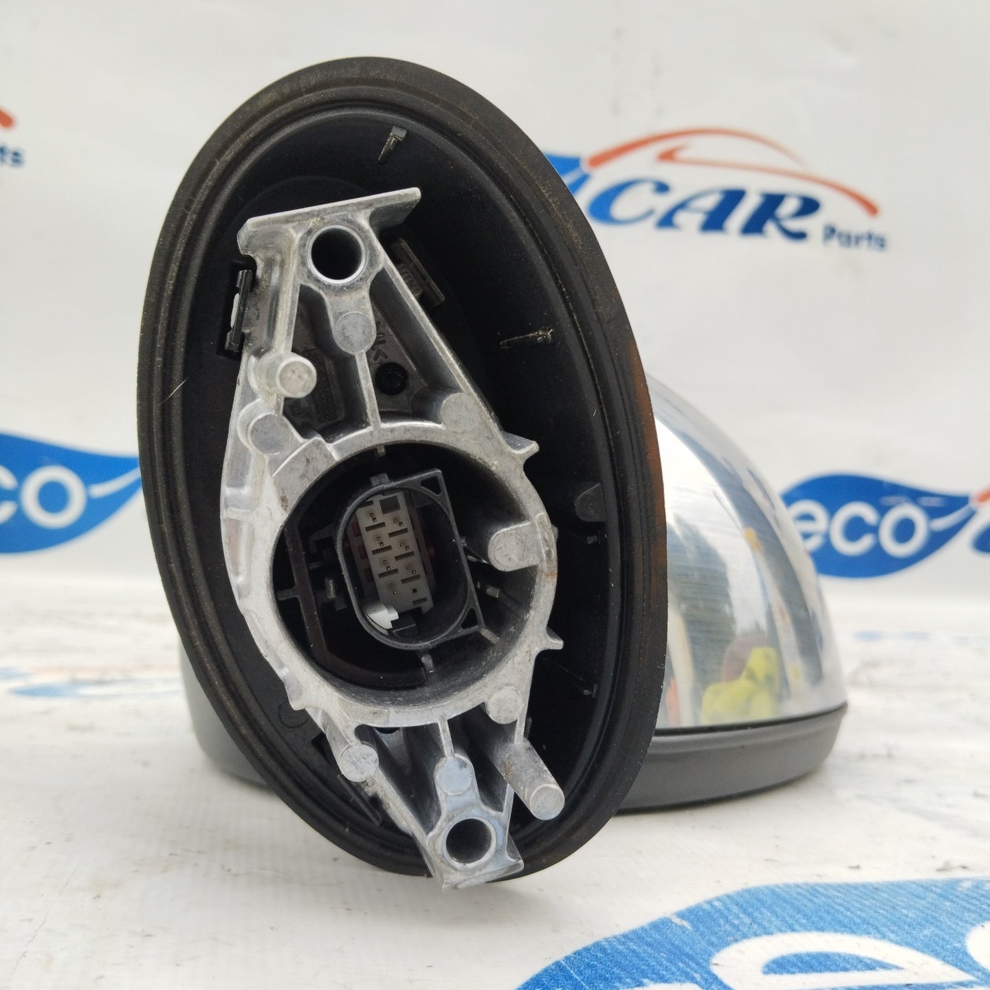 Mini Cooper Clubman 2012 7-Pin Chrom-Außenspiegel links ecoAG4041