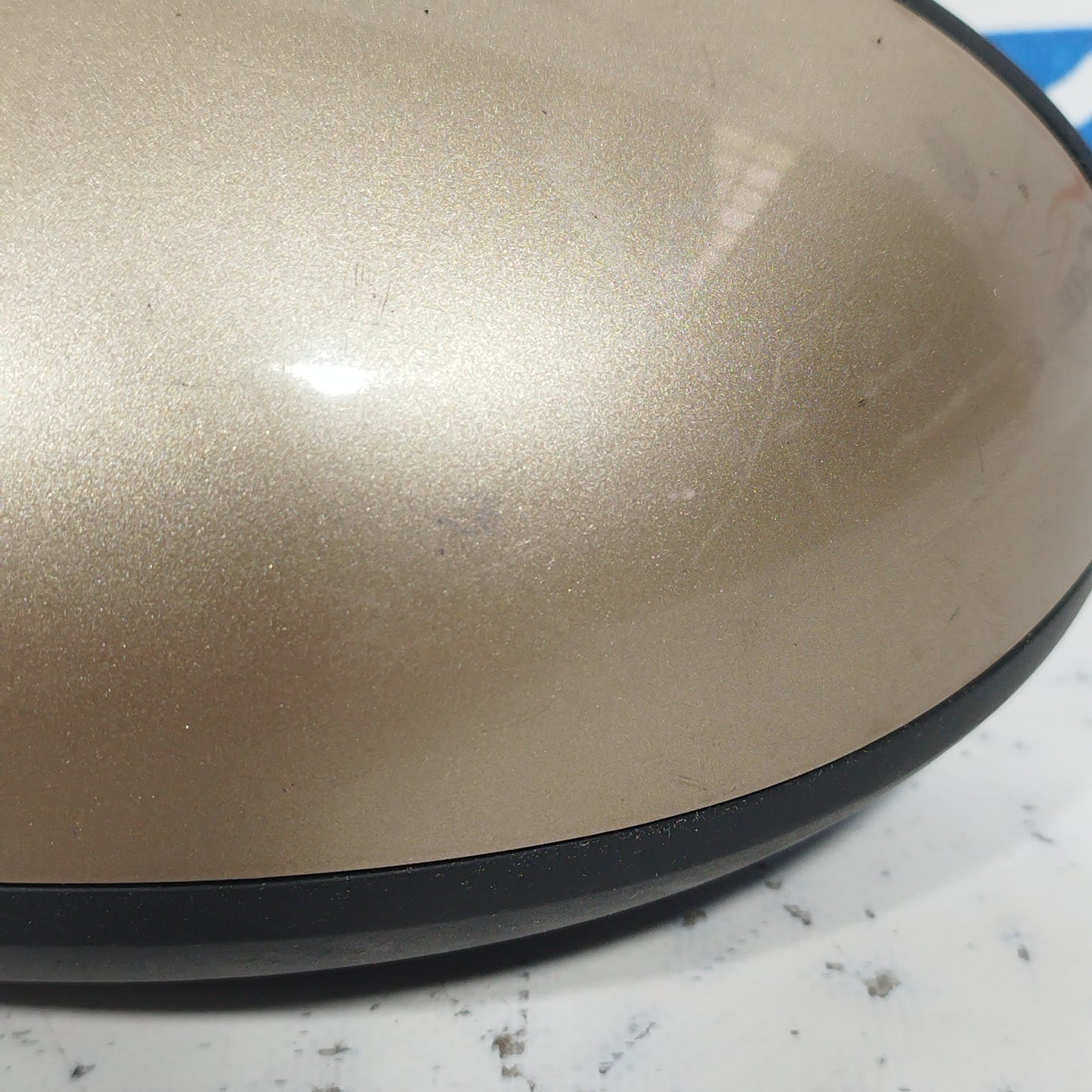 Gold left front electric mirror Lancia Ypsilon 2004 ecoAC6669