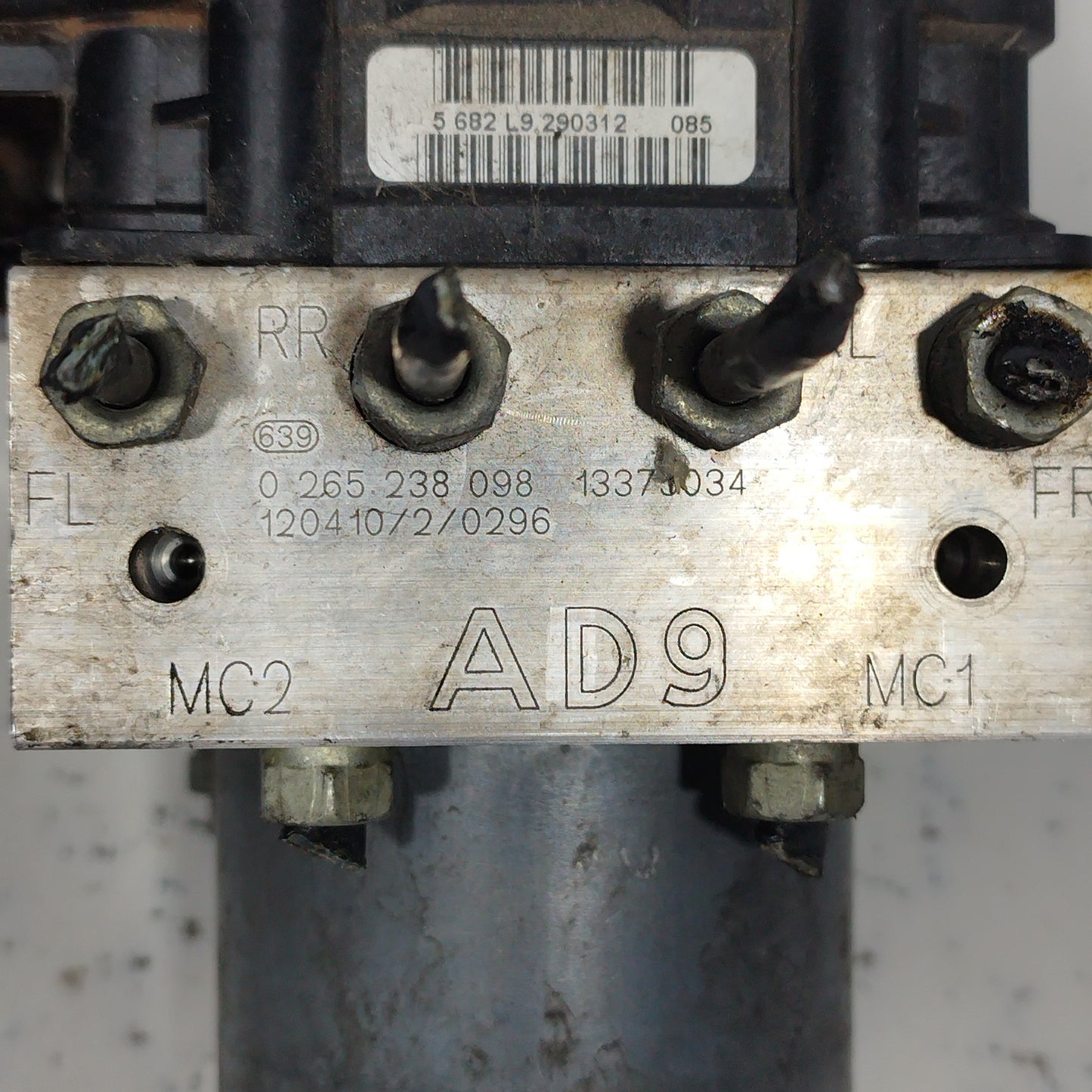 ABS-Pumpe Opel Meriva B 1.4 B 2012 Code: 0265238098 ecoAC6691