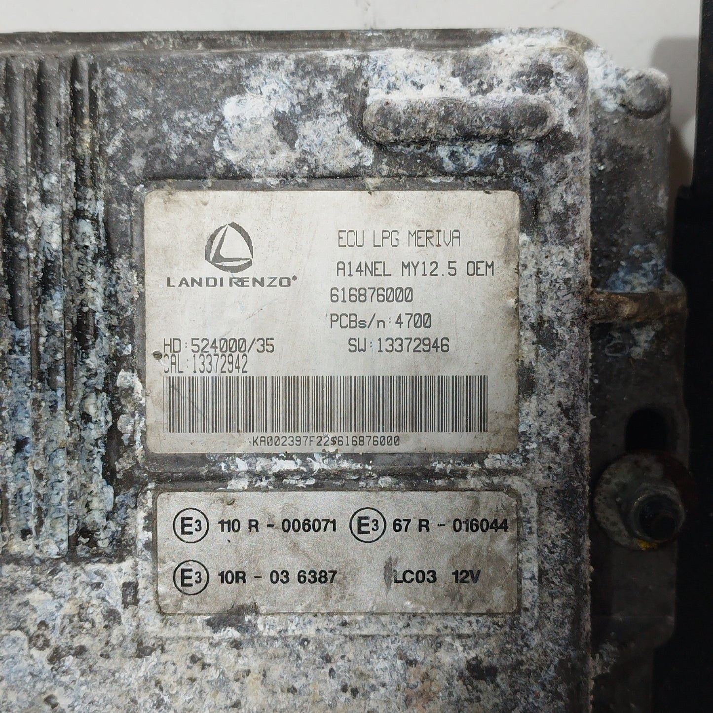 LPG-Steuergerät Opel Meriva B 1.4 B 2012 Code: 616876000 ecoAC6696