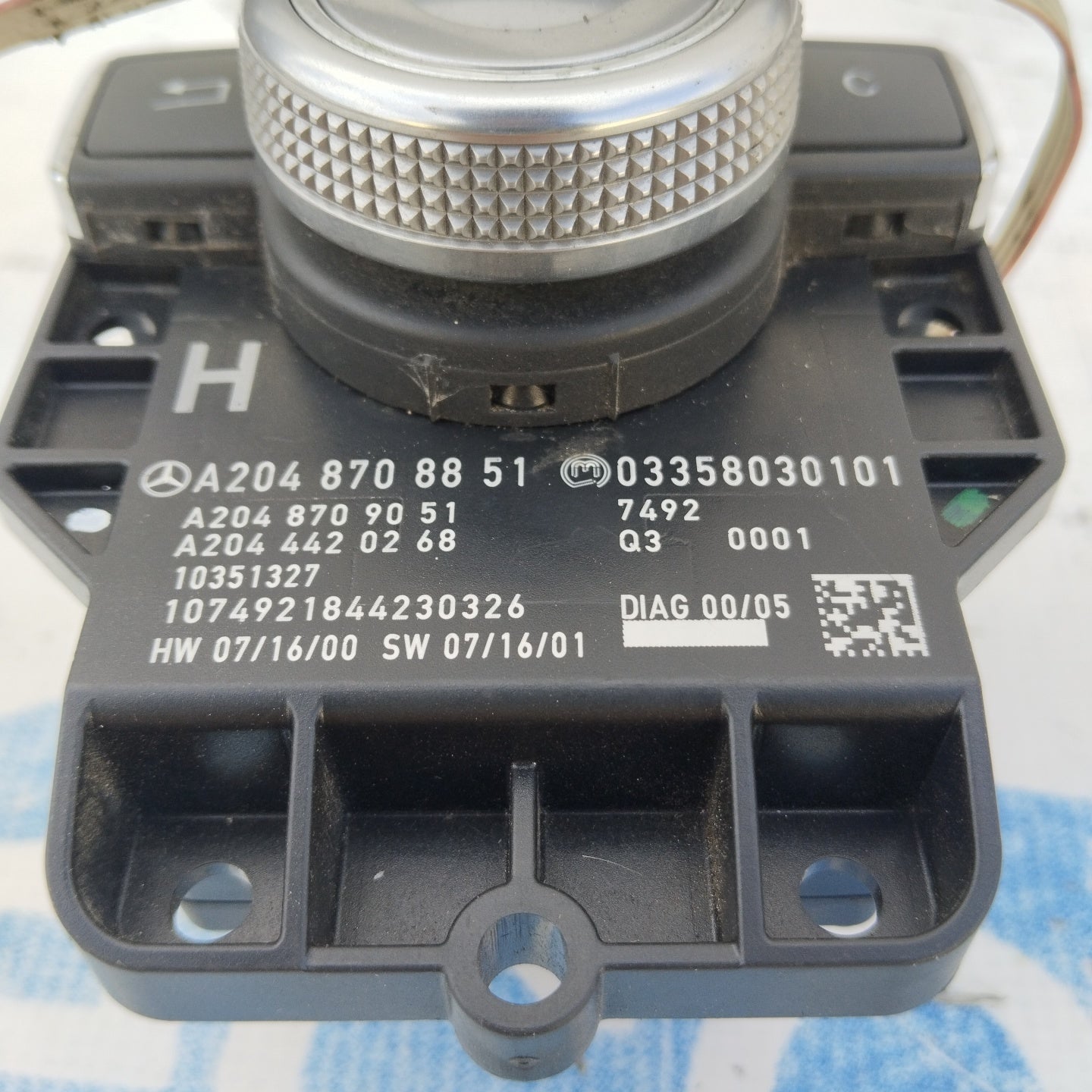 Joystick Bordcomputer Mercedes C-Klasse W204 Code: a2048708851 ecoAG4077