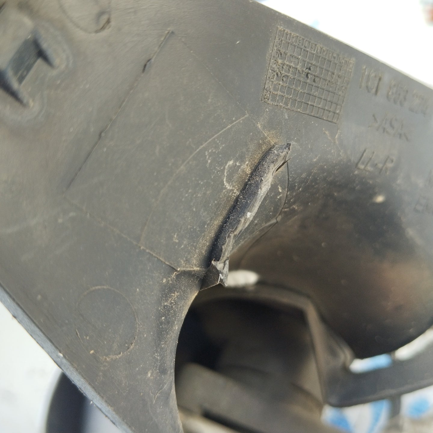 Volkswagen New Beetle 2004 7-Draht silbergrauer rechter Außenspiegel ecoAG4093