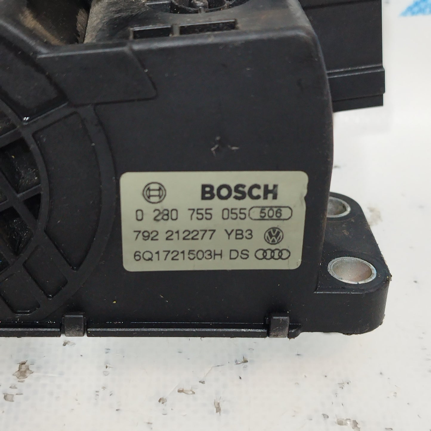 Accelerator pedal Skoda Fabia 1.4 D 2007 code: 0280755055 ecoAC6708