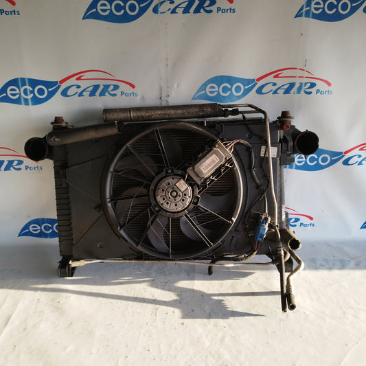 Radiator kit complete with intercooler Mercedes A-Class W169 2.0D 2008 code: A1695002093 ecoAC6731