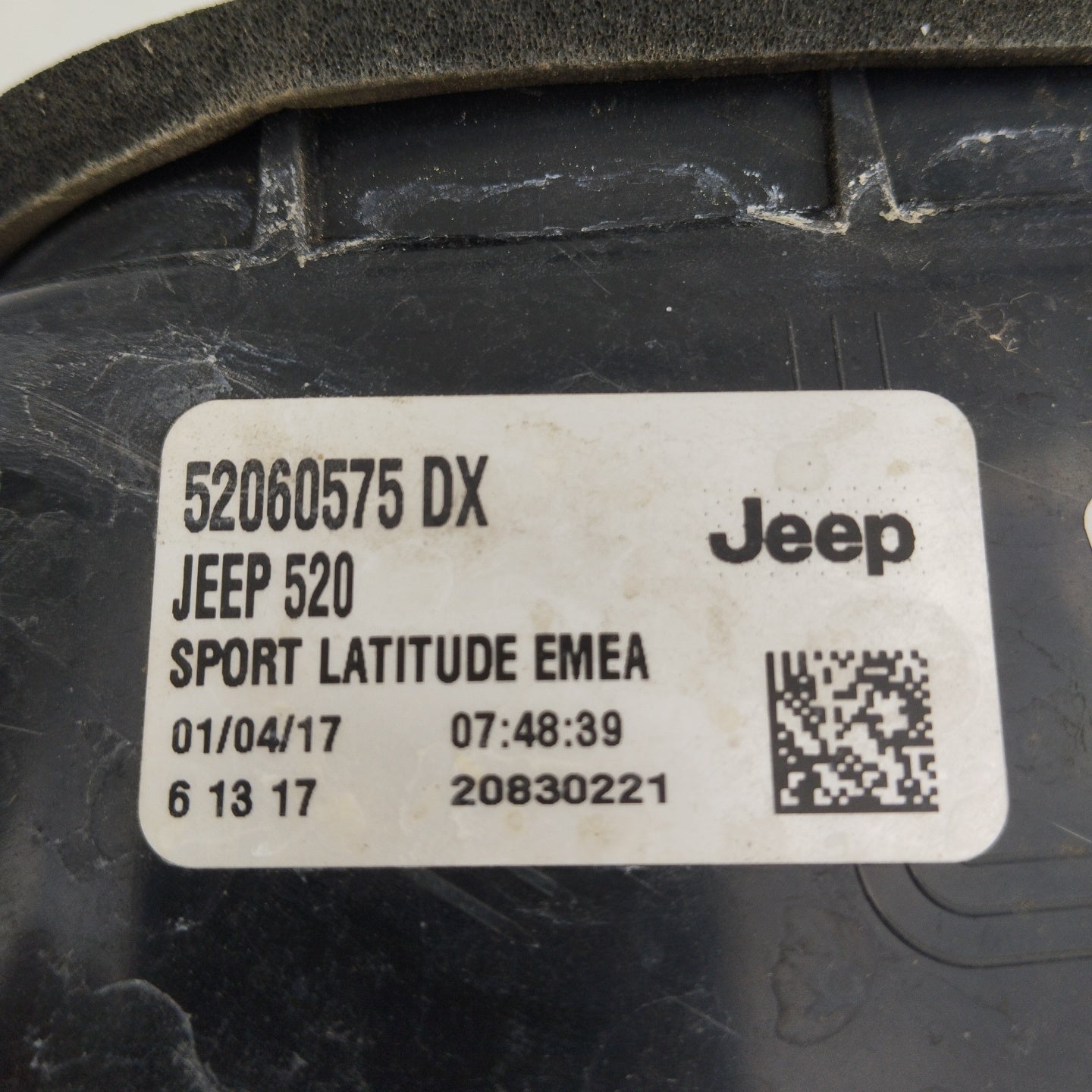 Right rear light Jeep Renegade 2017 code: 52060575 ecoAG4143