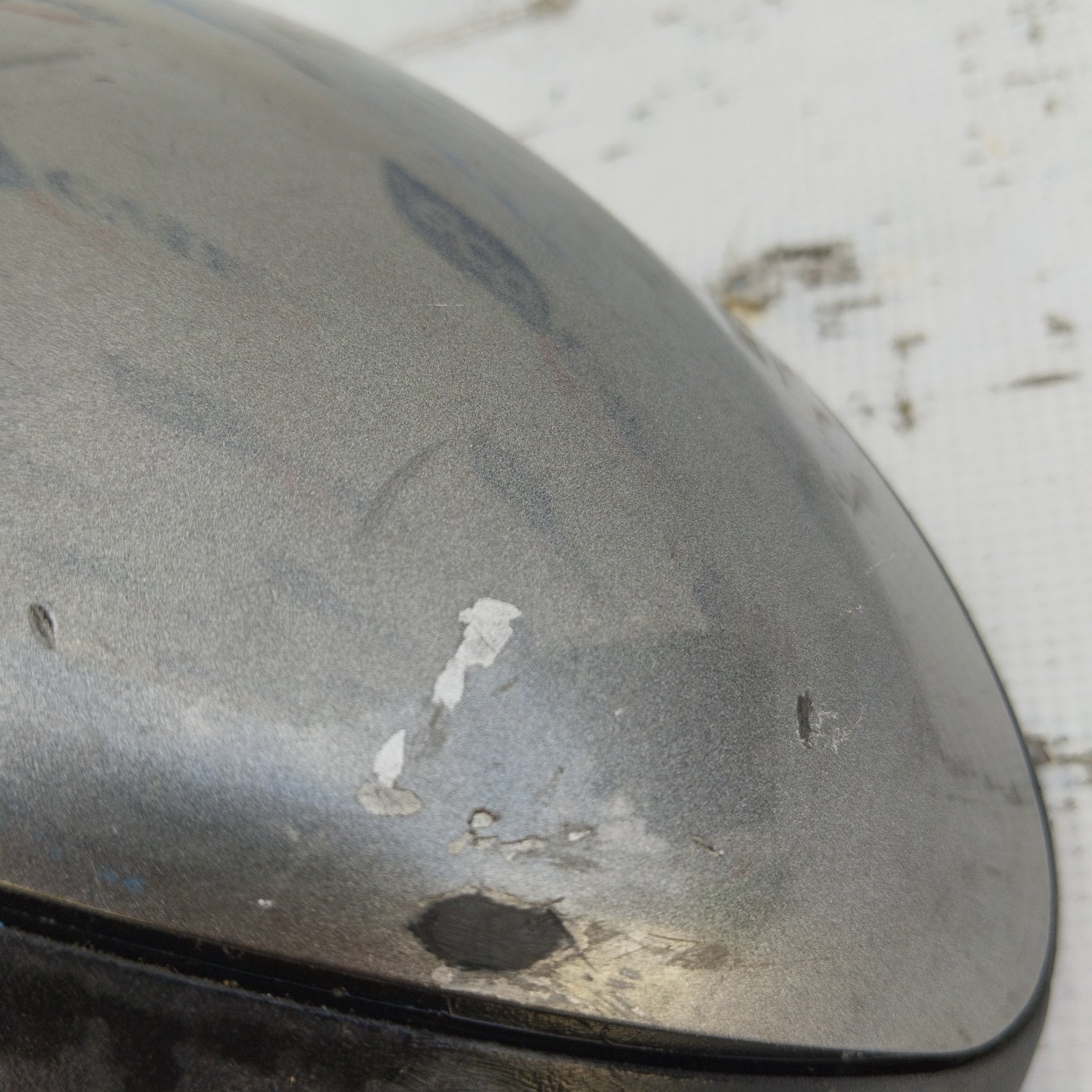 Manueller linker Außenspiegel grau Smart 451 ecoAG4155