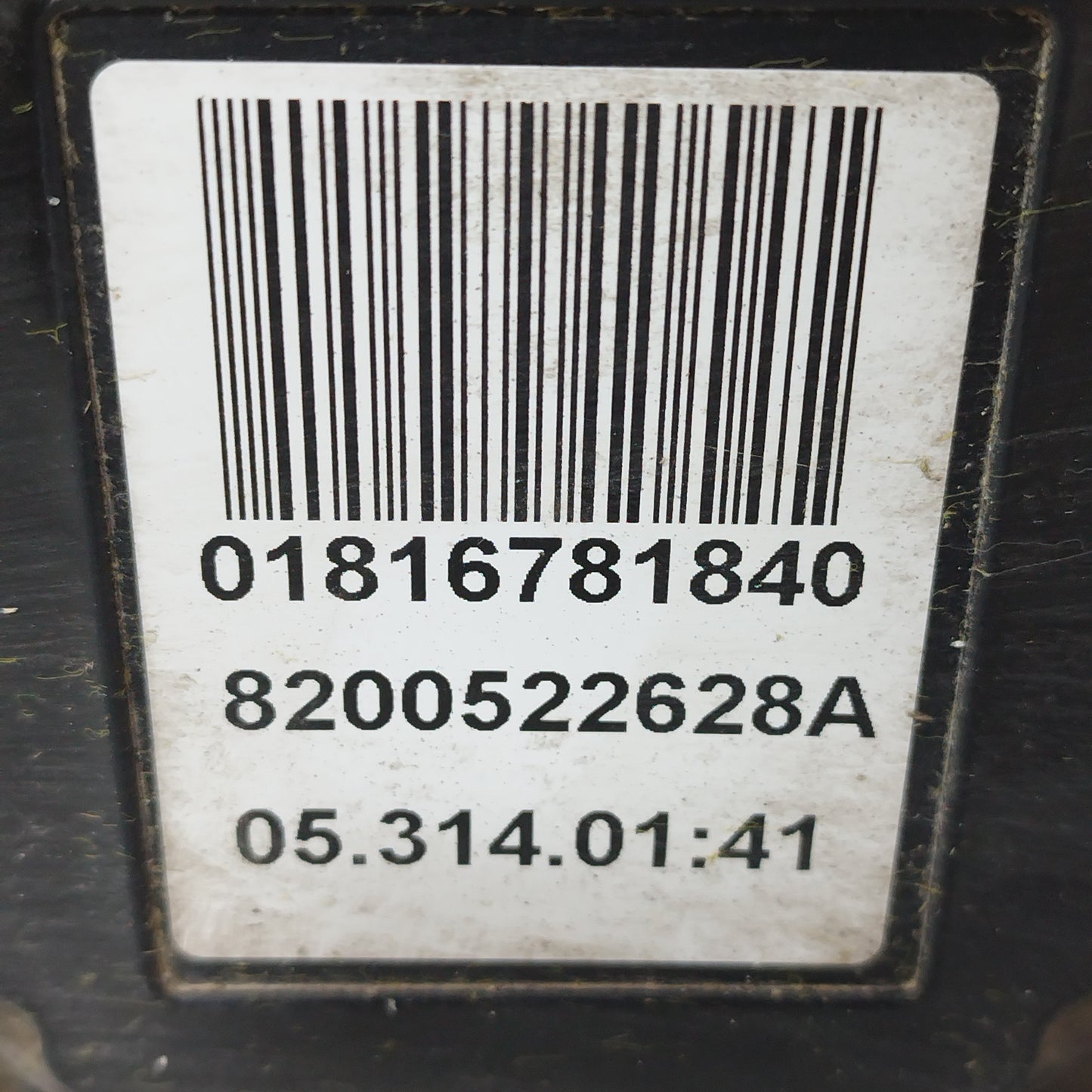 Freno a mano / stazionamento elettrico Renault Scenic 7 posti 2005 Codice 820052262A ecoAC6774