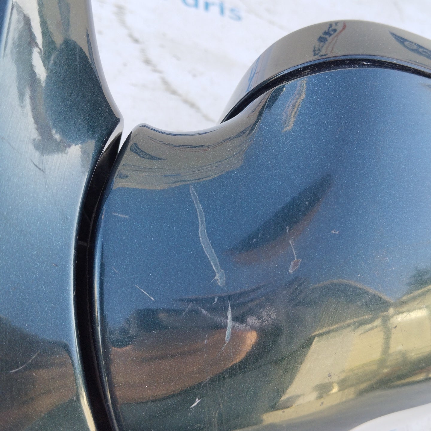 Specchietto sx elettrico verde Mercedes SLK w170 6 fili ecoAG4198