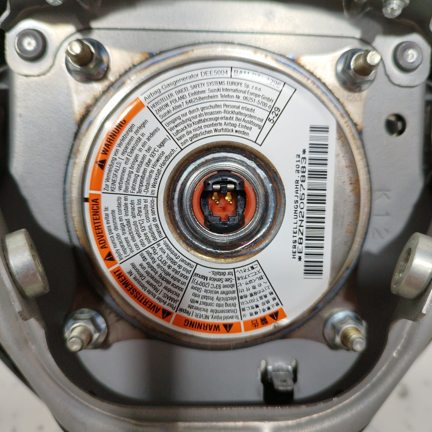 Steering Wheel Airbag Fiat 16 2010 ecoAC6819