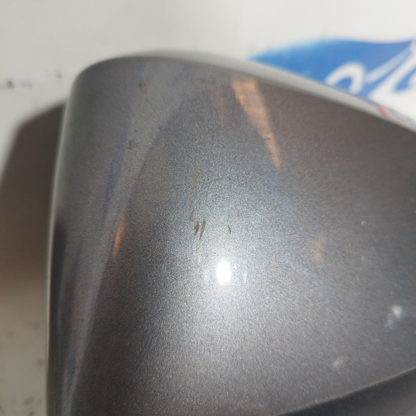 Renault Modus 2008 7-adriger elektrischer Außenspiegel vorne links, Grau, EcoAC6844