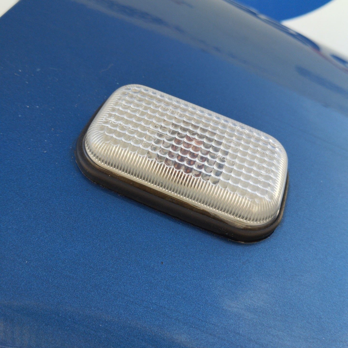 Parafango dx Nissan Terrano II blu ecoAG4219