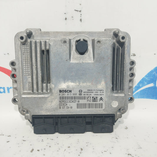 Peugeot 207 1.6 HDI 2010 Engine Control Unit cod: 0281013868 ecoAC6855