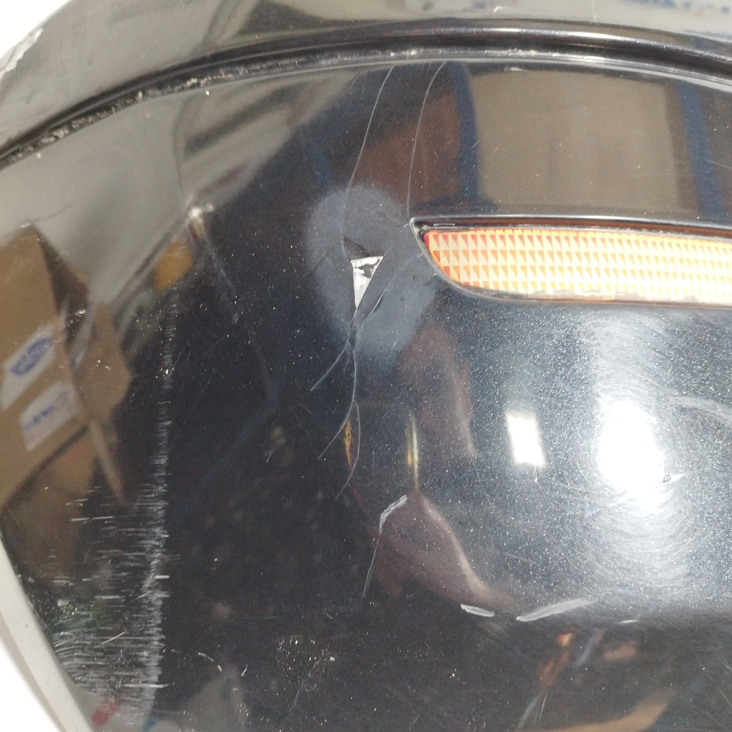 Black rear bumper Mercedes B-Class 2007 ecoAC6871