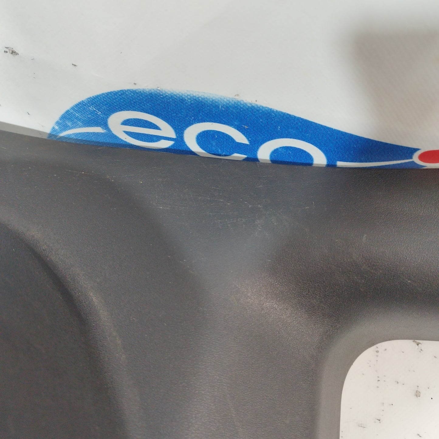 Black rear left door sill plate Fiat Panda 2008 ecoAC6892