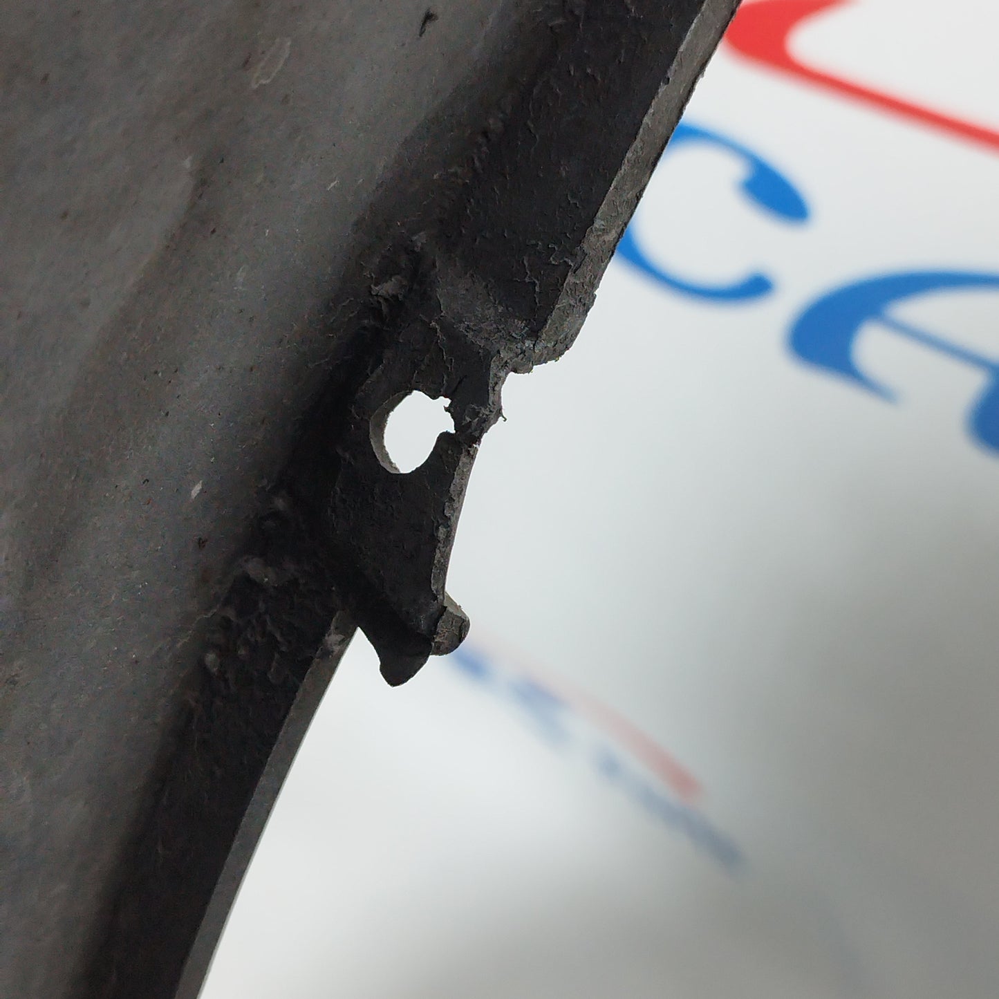 Paraurti anteriore grigio argento Lancia Musa 2010 ecoAC6928