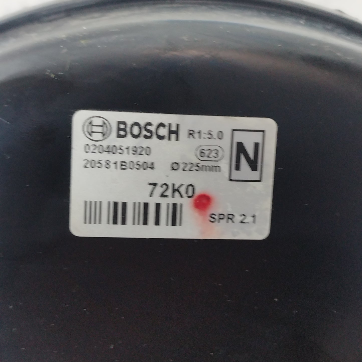 Bremskraftverstärker Opel Agila 1.2 B 2009 Code: 0204051920 ecoAC6961