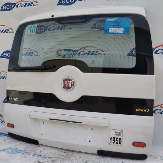 Portellone posteriore bianco Fiat Qubo 2011 ecoAG4276