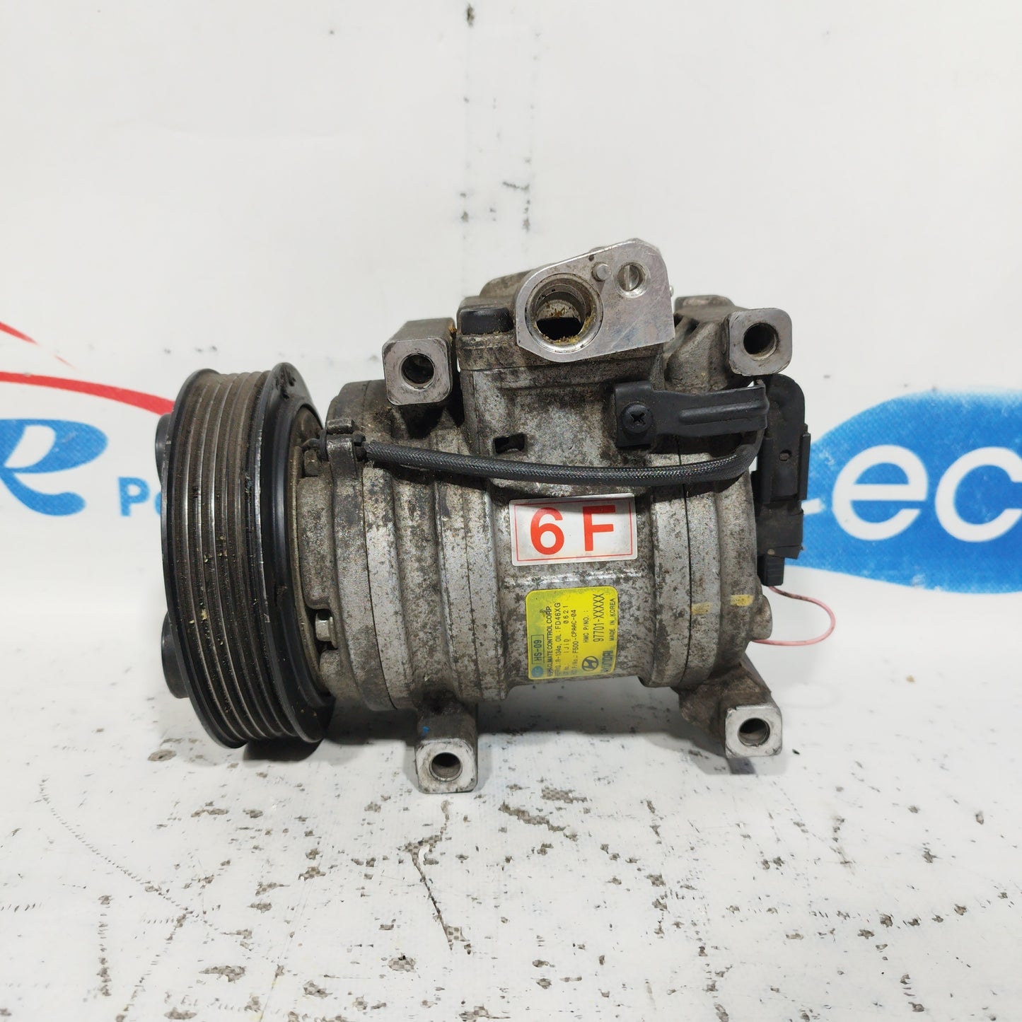 Compressore A/C Hyundai I10 1.1 B 2013 cod: 97701-XXXXX ecoAC7000