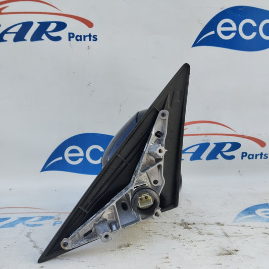 Elektrischer rechter Außenspiegel blau BMW 3er E90 Code: F0142114 5-polig ecoAG4364