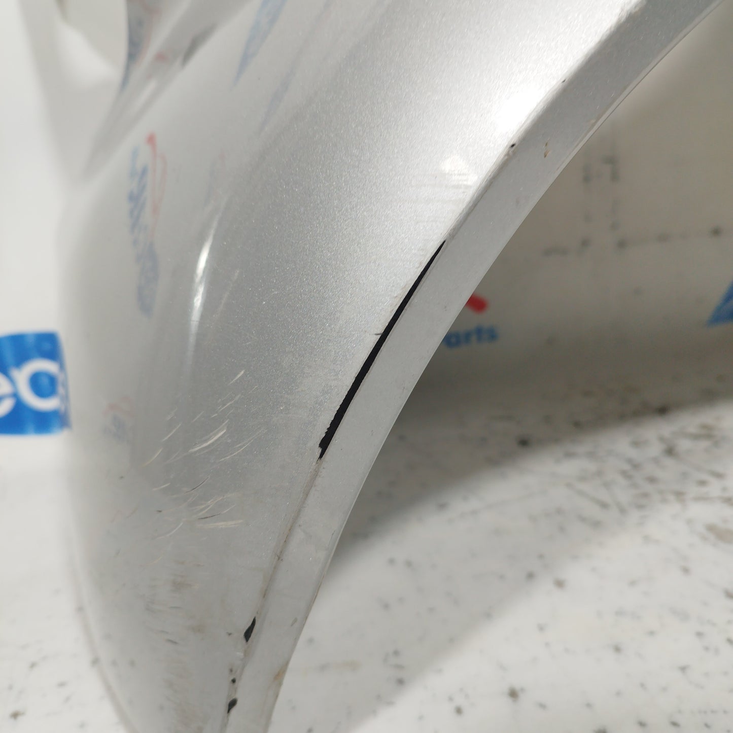 Parafango anteriore sx grigio argento Smart fortwo 450 2004 ecoAC7086