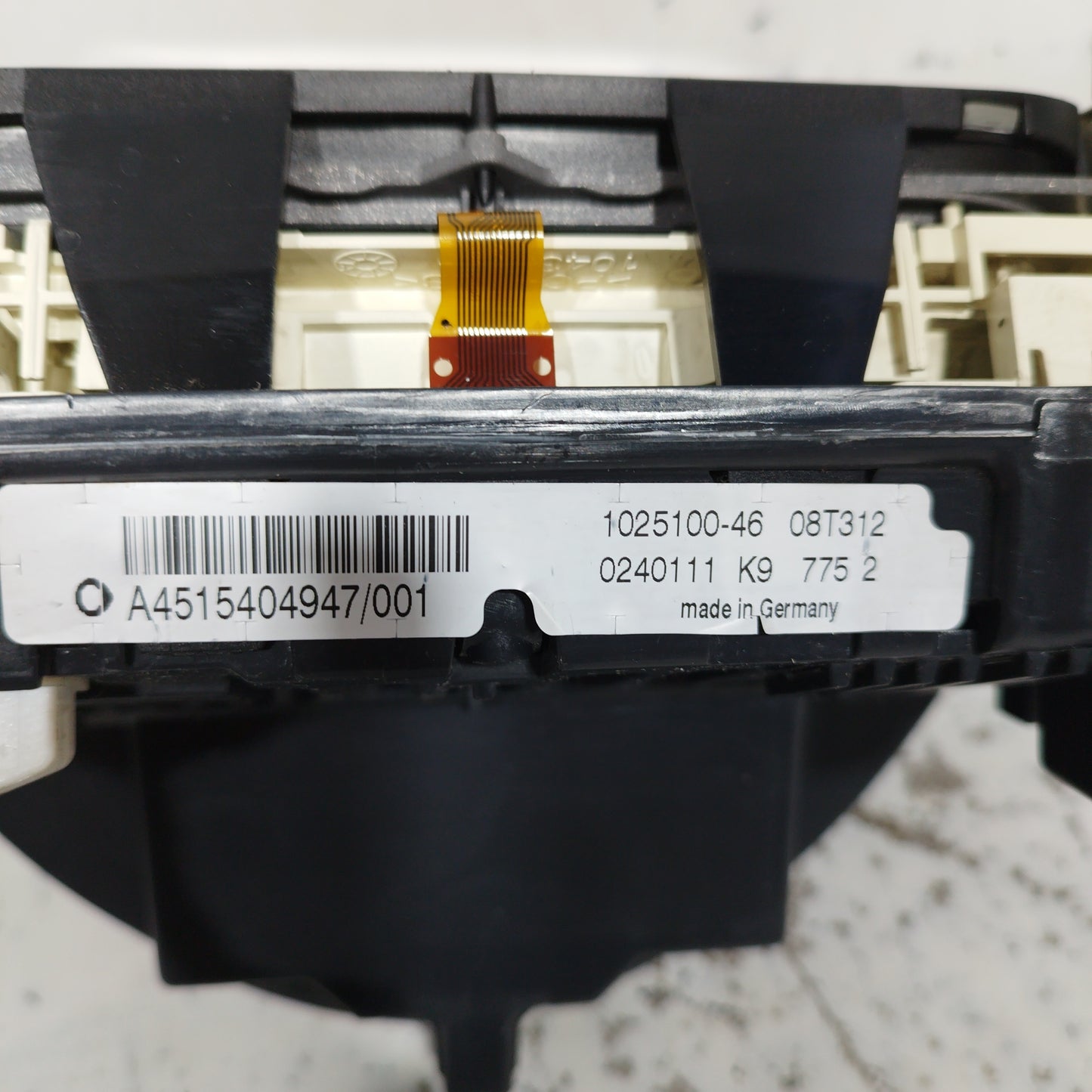 Instrumententafel Smart Fortwo 451 1.0 B 2009 Code: 1025100-46 ecoAC7131