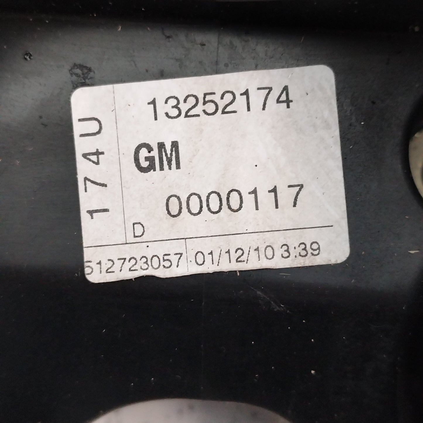 Clutch / brake pedal Opel Astra J 1.4 B 2015ecoAC7182