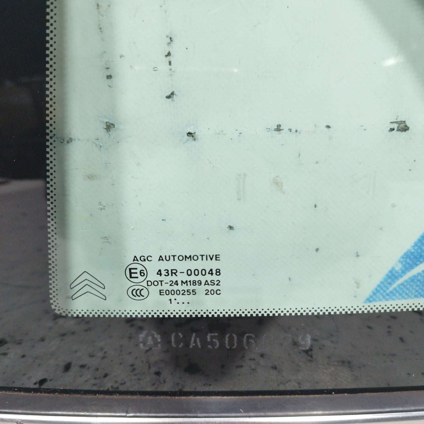 Vetro fisso posteriore sx Citroen C3 2015 ecoAC7184