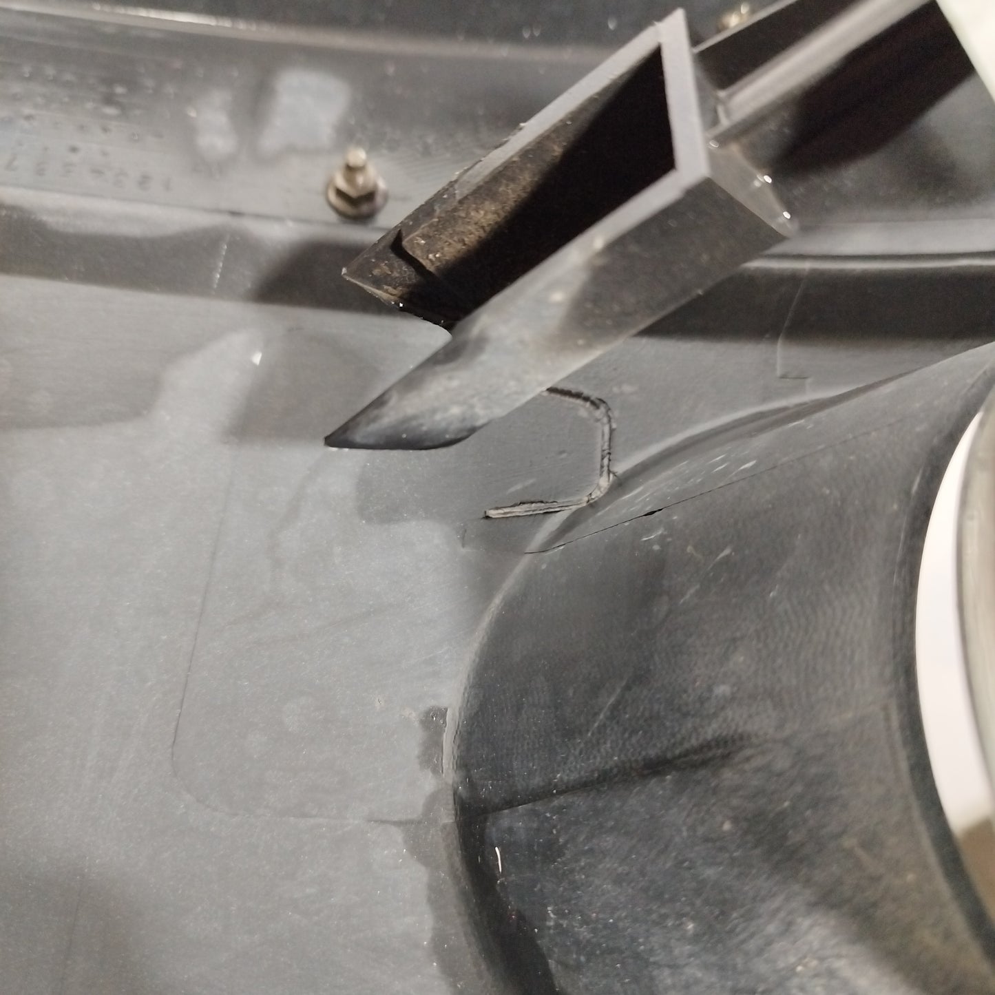 Dark gray front bumper Suzuki Ignis 2005 ecoAC7192