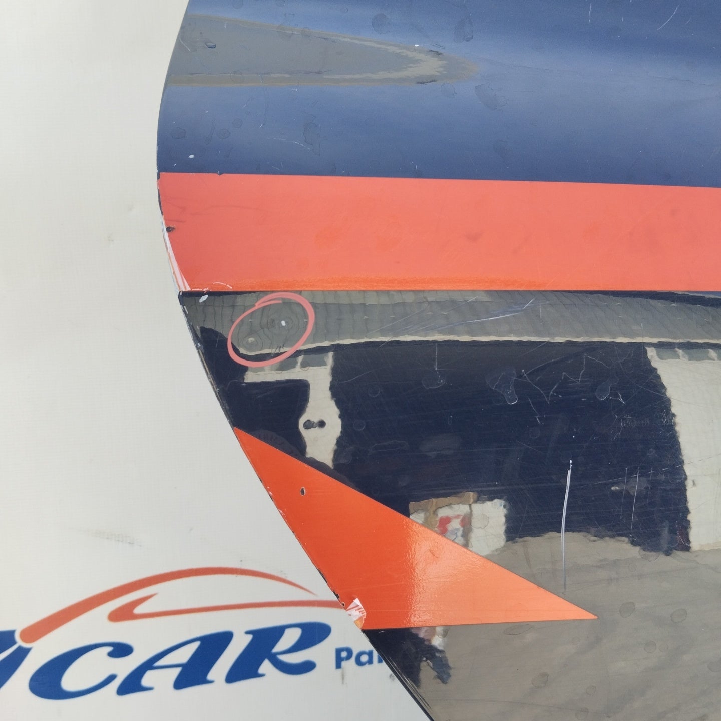 Rear right door blue Renault Clio 2016 ecoAG4413 BANCO