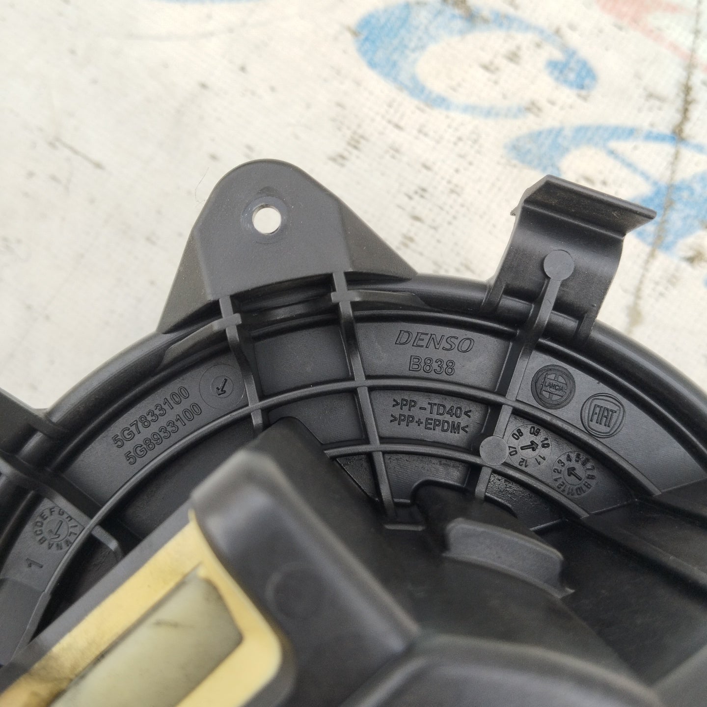 Ventola stufa abitacolo completa Lancia Delta / Fiat Bravo 1.6 MTJ cod: 5g7833100 ecoAG4425