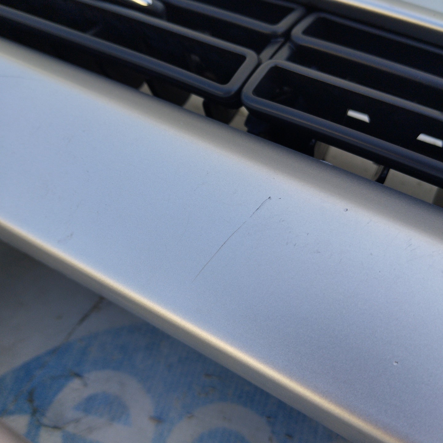 Central dashboard frame silver gray Citroen C3 2012 ecoAG4434