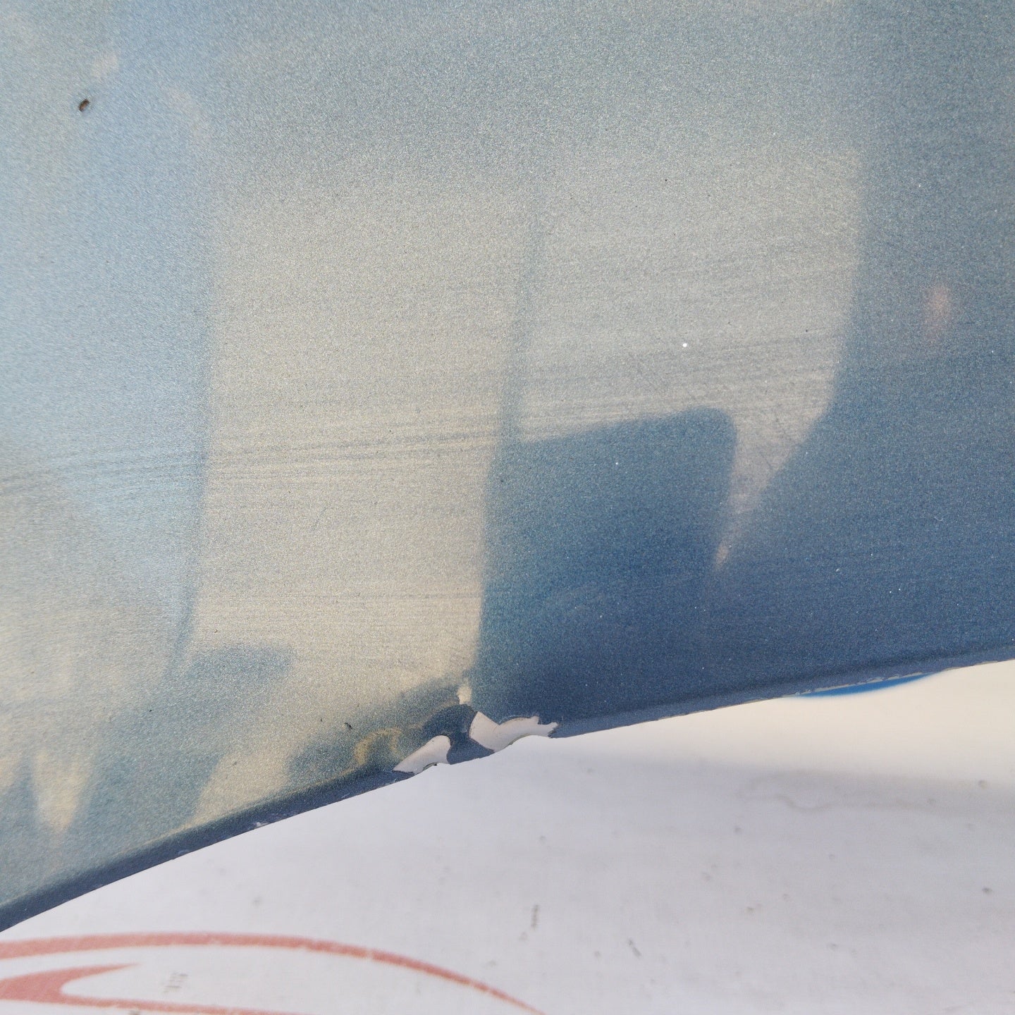 Nissan Terrano II ecoAG4185 Blaue Motorhaube