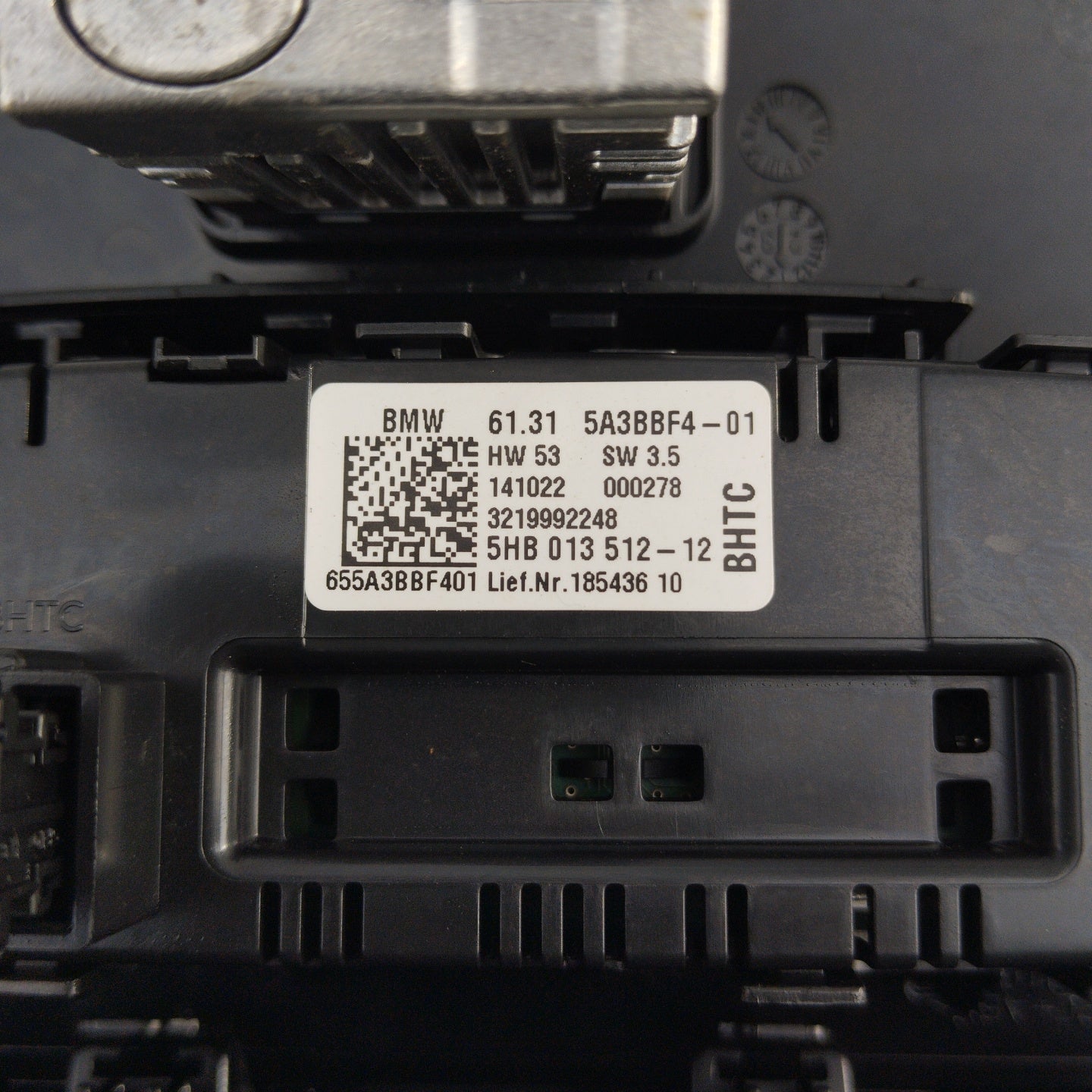 Digitales Klimabedienteil hinten BMW 420D 2023 Cod. 5a3bbf4-01 ecoAG4450