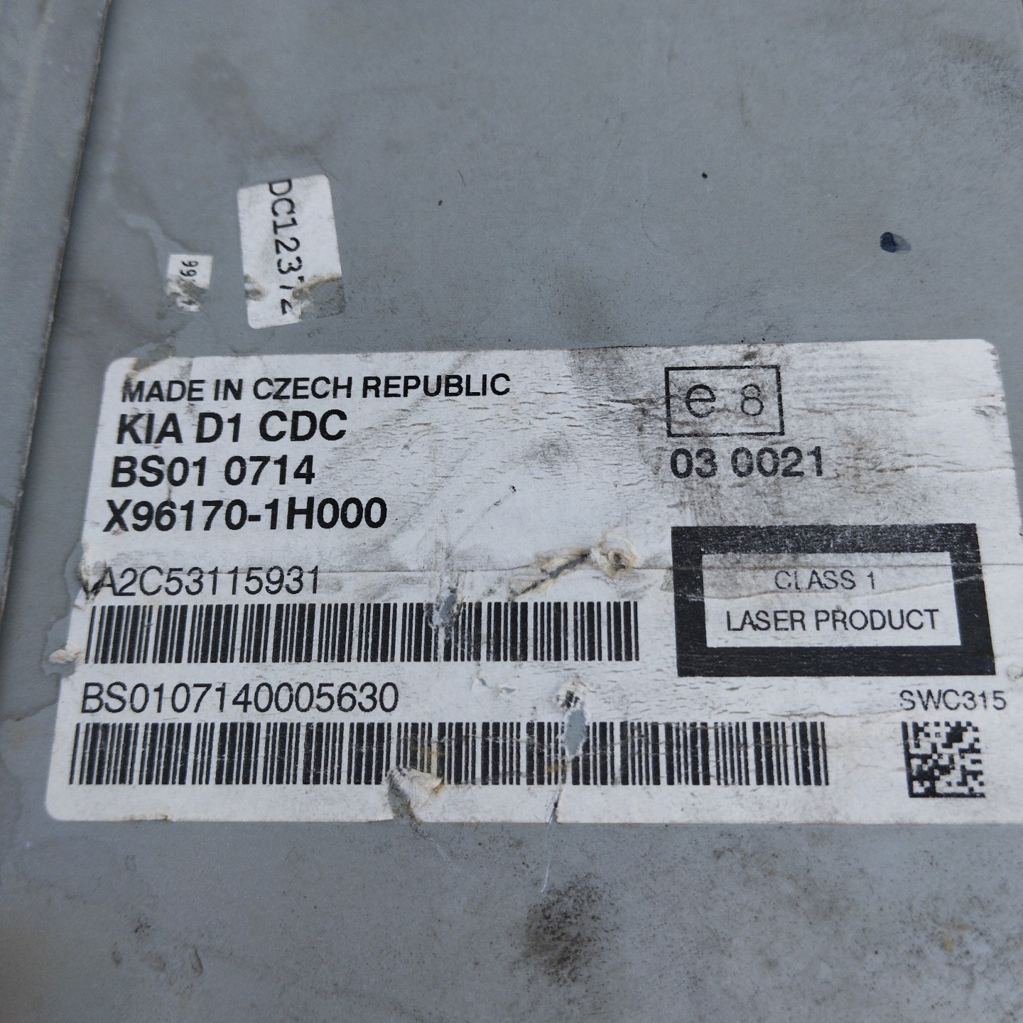 Autoradio Kia Ceed 2008 cod: x96170-1h000 ecoAG4479