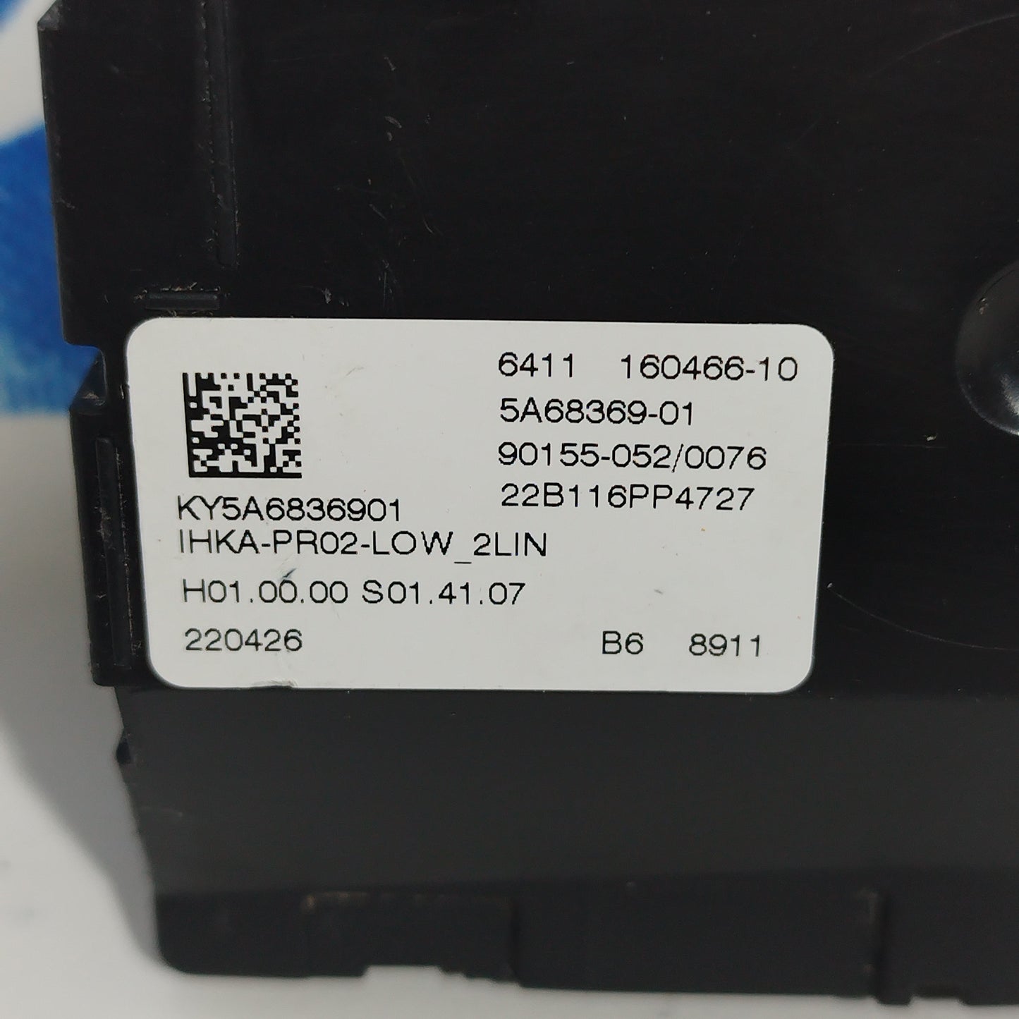 BMW Serie 1 F40 2022 air conditioning control module cod. 5a68369 ecoAC7411