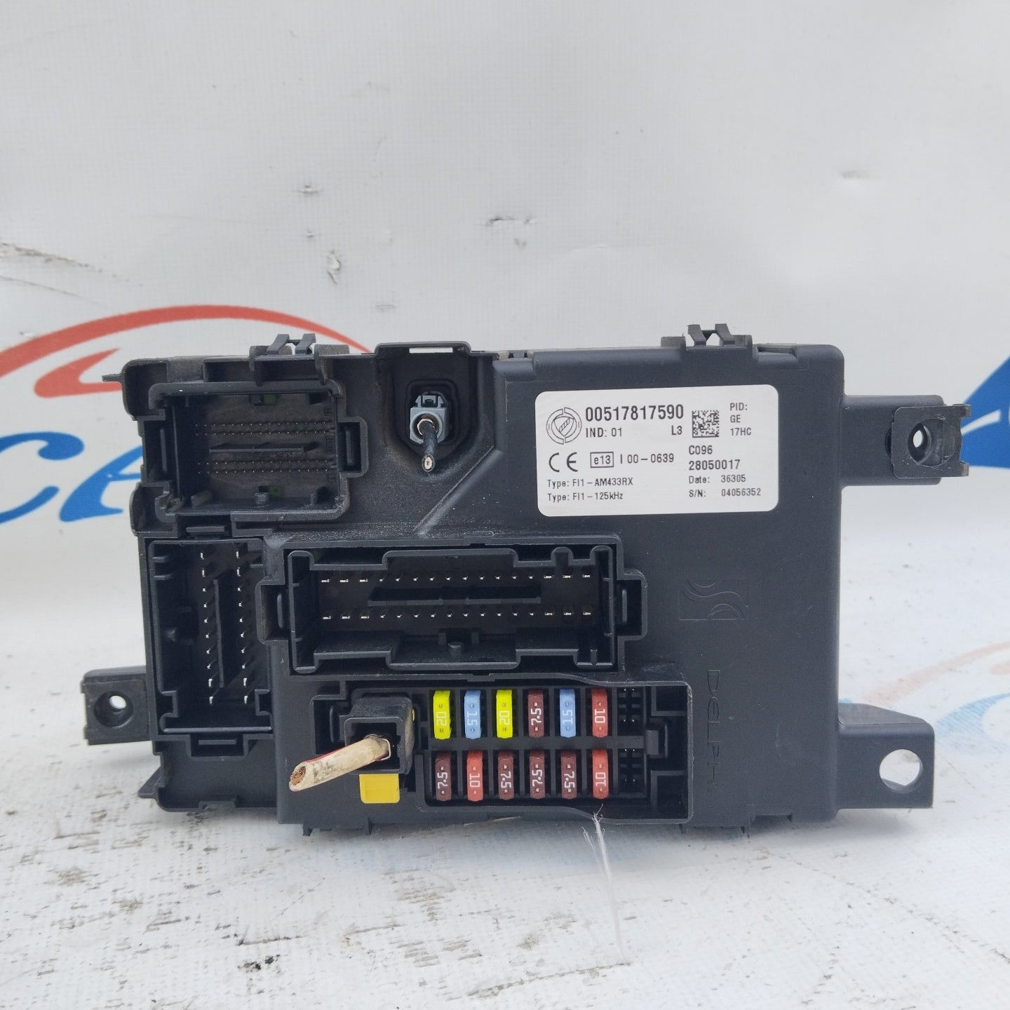 Zündsatz Fiat Grande Punto 1.3 MTJ 90cv Code: 51781568 ecoAG4541