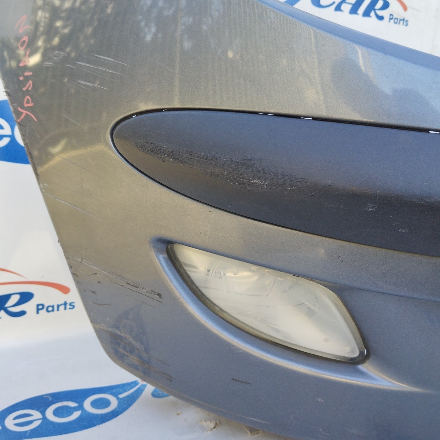 Gunmetal gray front bumper Lancia Ypsilon 2006 ecoAG4566