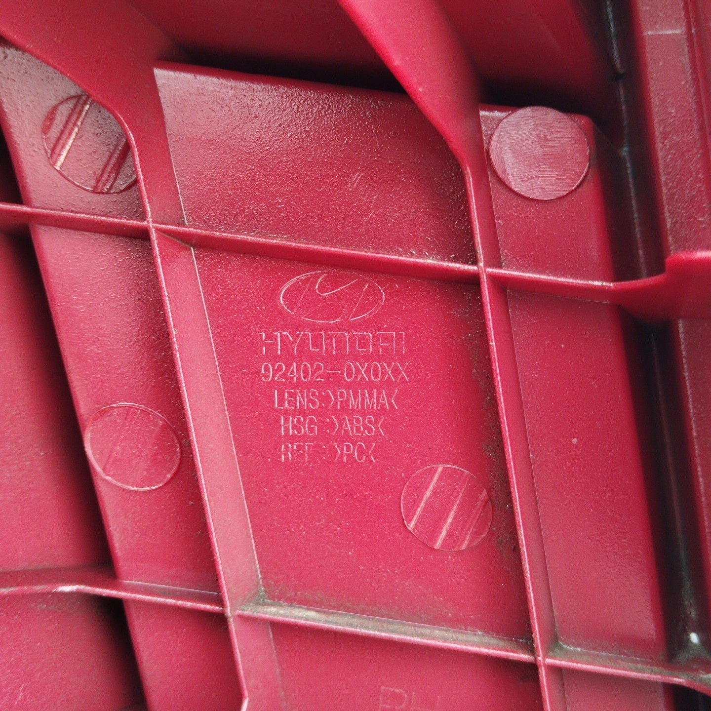 Rechtes Rücklicht Hyundai i10 2009 ecoAG4581