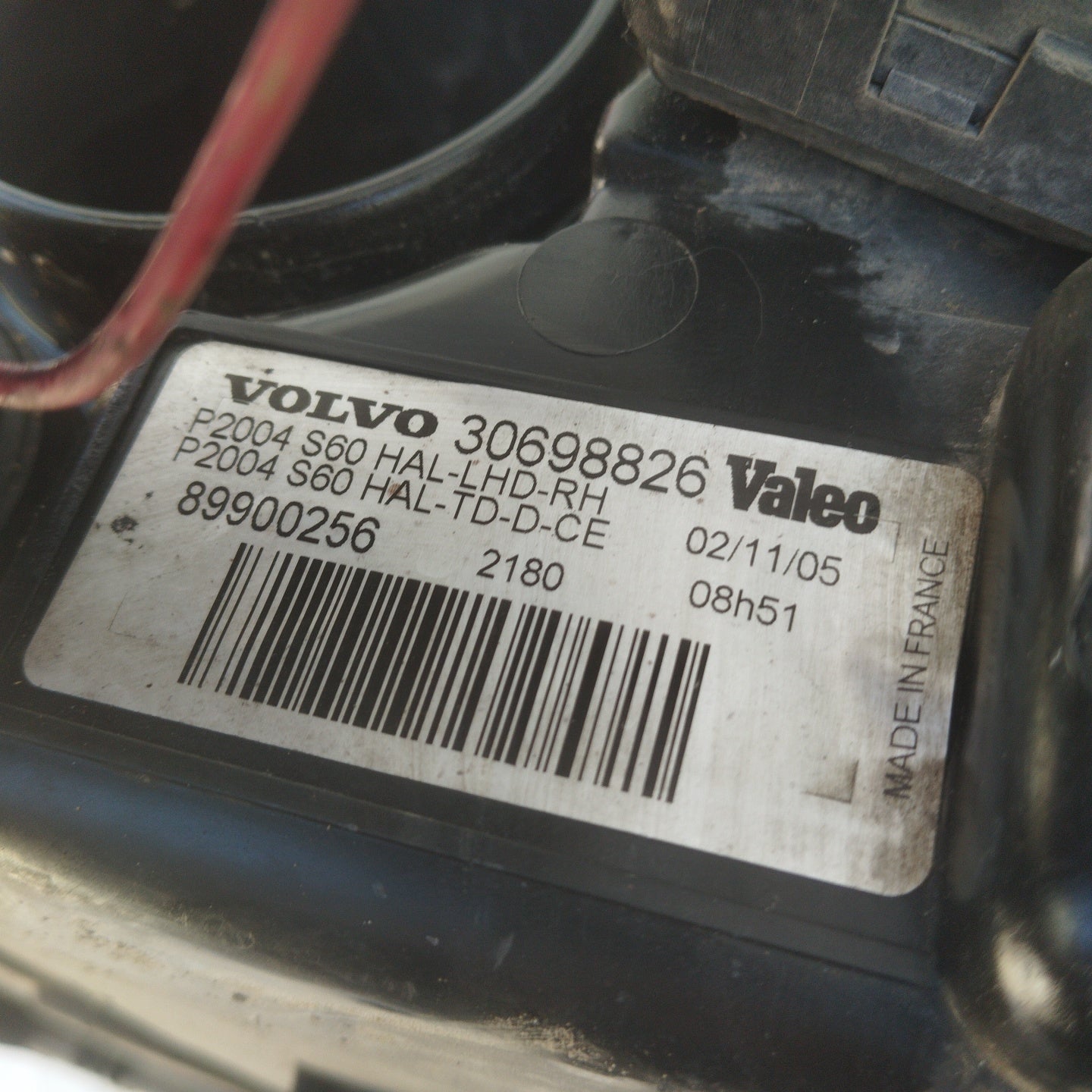 Fanale anteriore dx Volvo S60 ecoAG4596