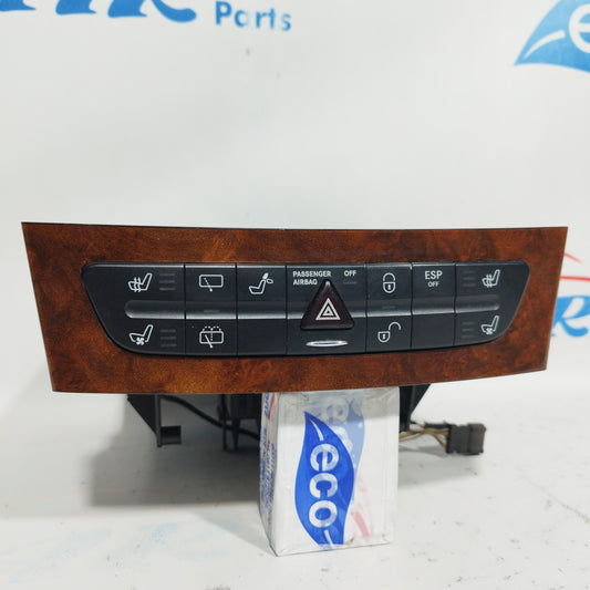 Mercedes E-Klasse 2003 Mittelkonsolen-Tastenfeld Code: a2116800552 ecoAC7506