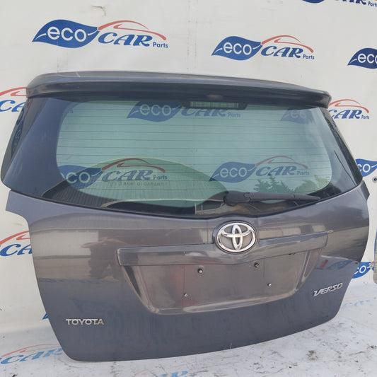 Toyota Verso 2009 gunmetal gray tailgate ecoAG4616
